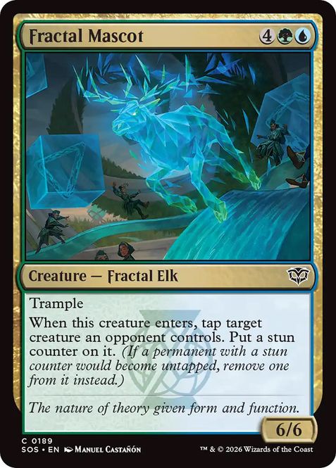 Hovedbilde Fractal Mascot (Foil)