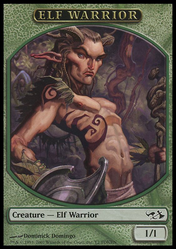 Elf Warrior Token