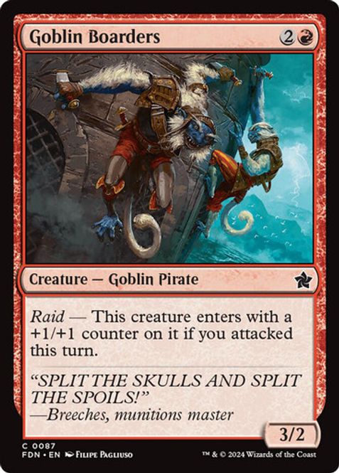 Hovedbilde Goblin Boarders (Foil)