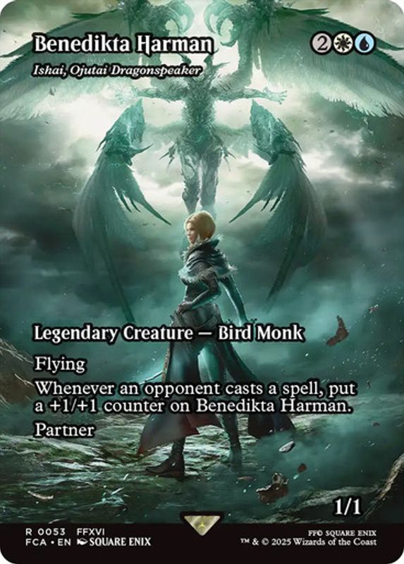 Ishai, Ojutai Dragonspeaker (Benedikta Harman) (Borderless)