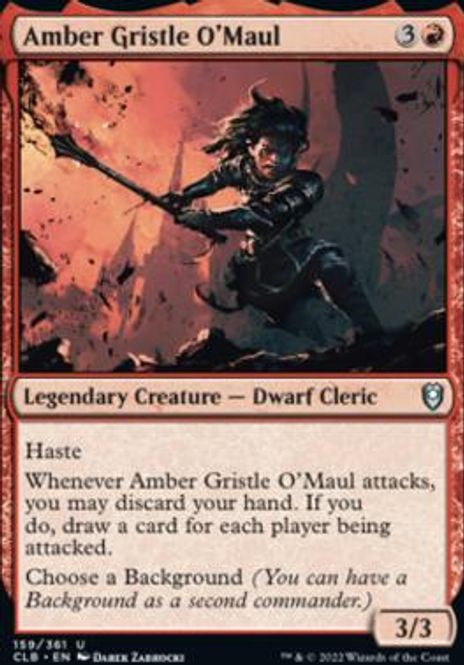 Hovedbilde Amber Gristle O'Maul (foil)