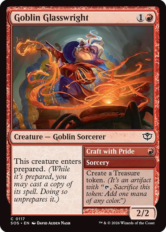 Goblin Glasswright // Craft with Pride (Foil)