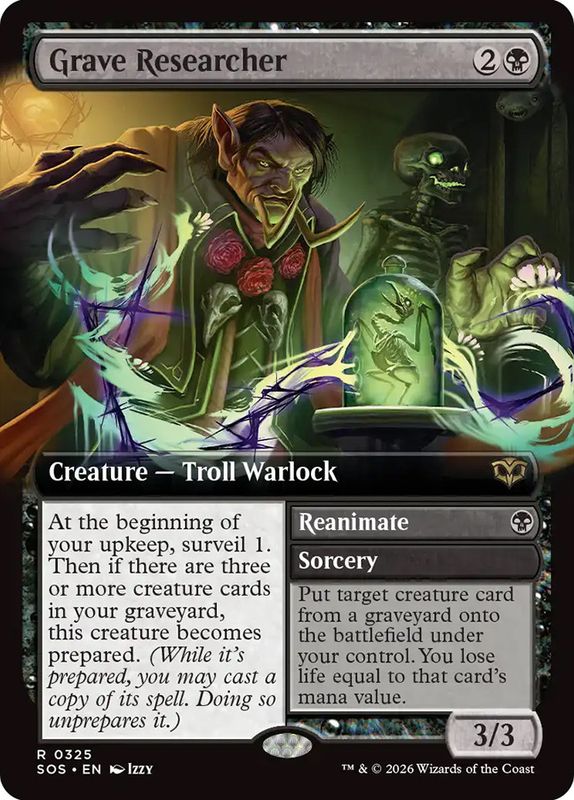 Grave Researcher // Reanimate (Extended Art)