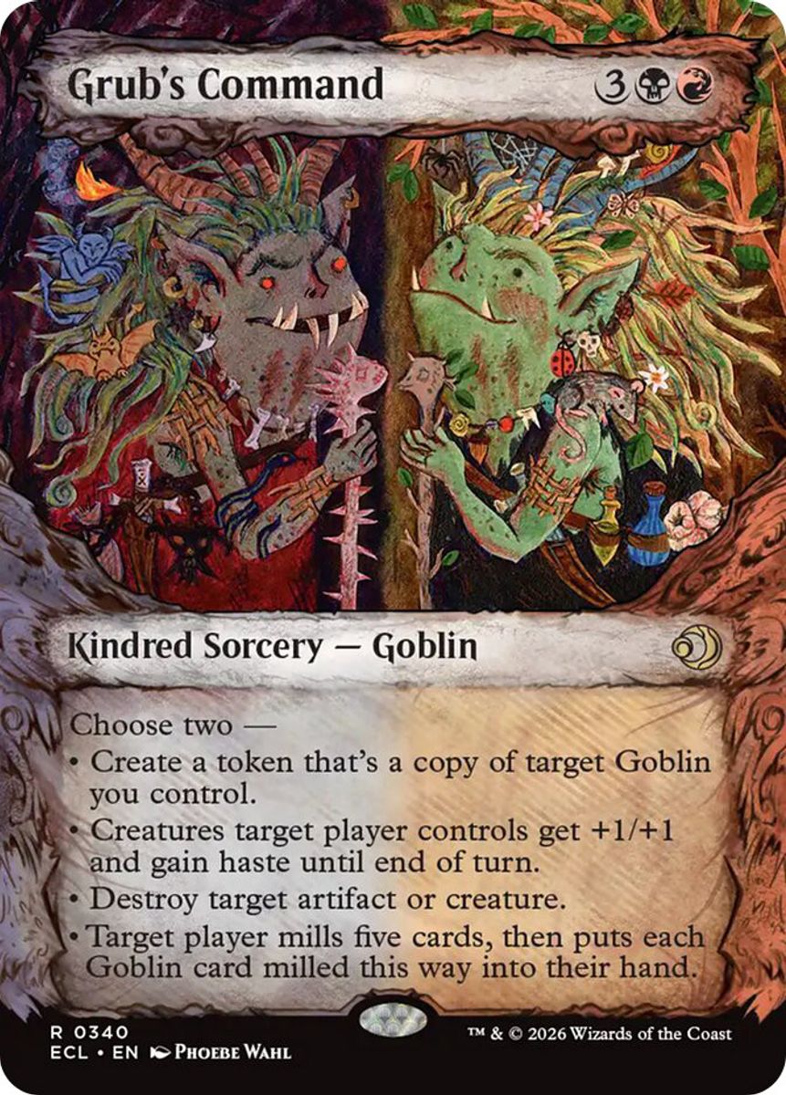 Grub's Command (borderless) (Foil)