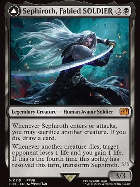 Hovedbilde Sephiroth, Fabled SOLDIER // ...