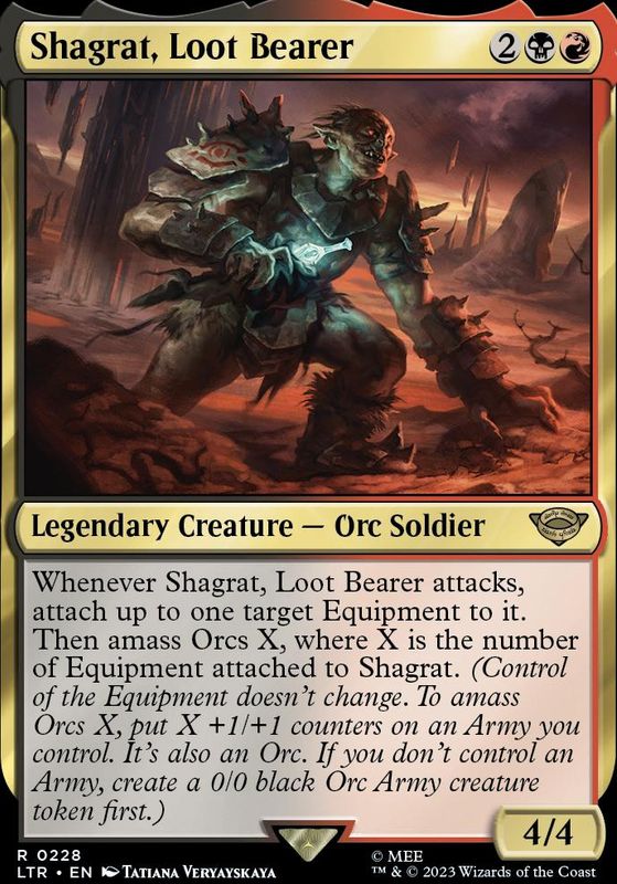 Shagrat, Loot Bearer (foil)