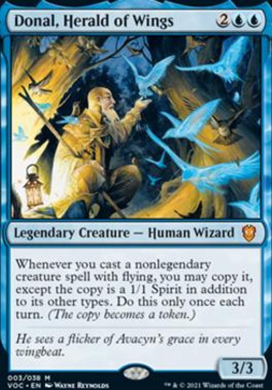 Donal, Herald of Wings