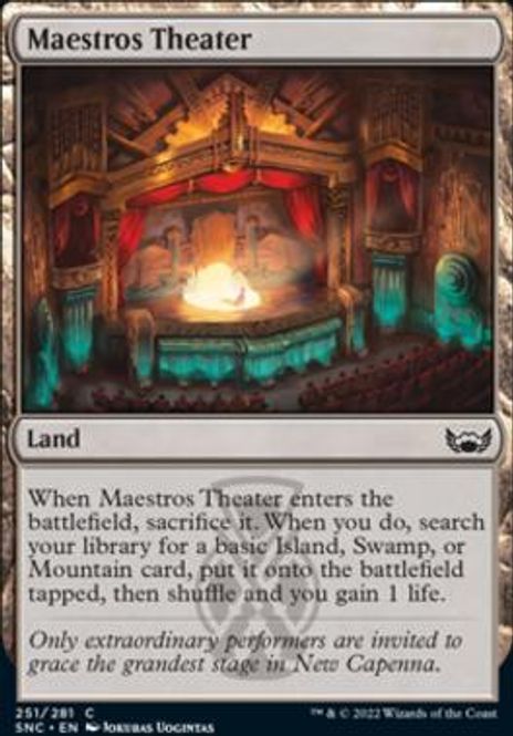 Hovedbilde Maestros Theater (foil)