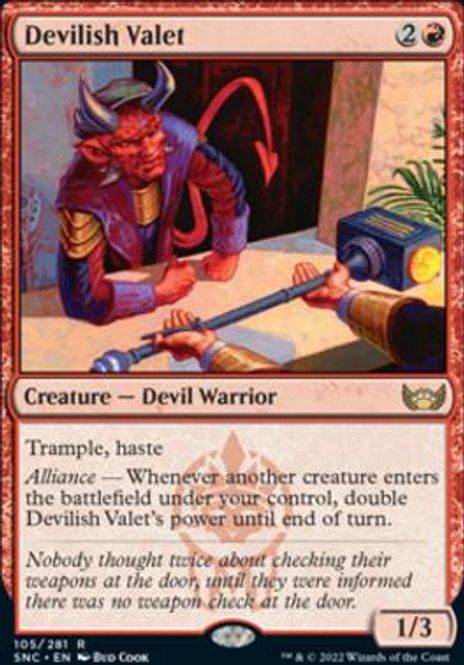 Hovedbilde Devilish Valet (foil)