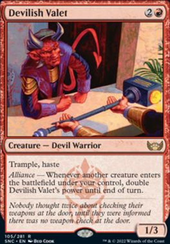 Devilish Valet (foil)