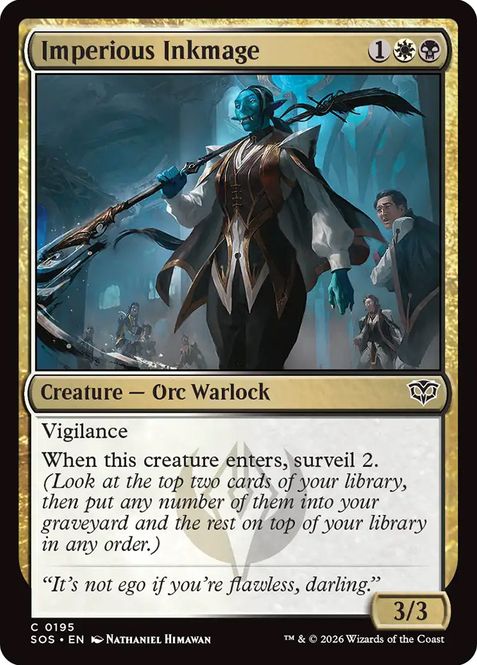 Hovedbilde Imperious Inkmage (Foil)