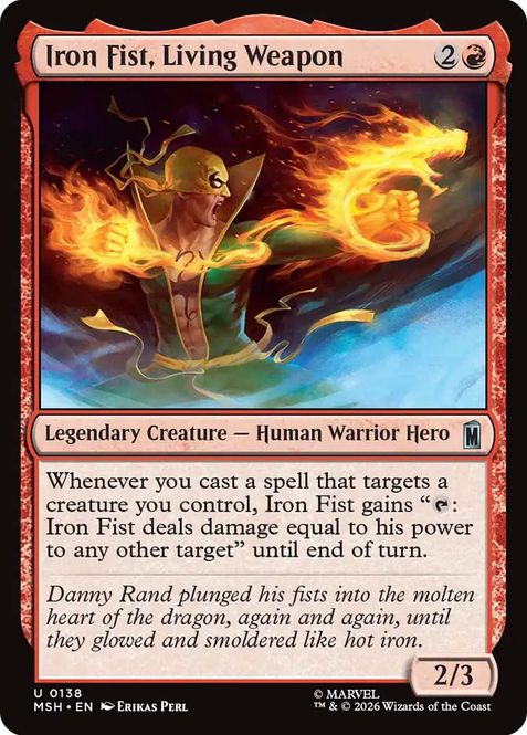 Hovedbilde Iron Fist, Living Weapon