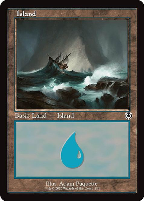 Hovedbilde Island (#291) (Retro Frame)