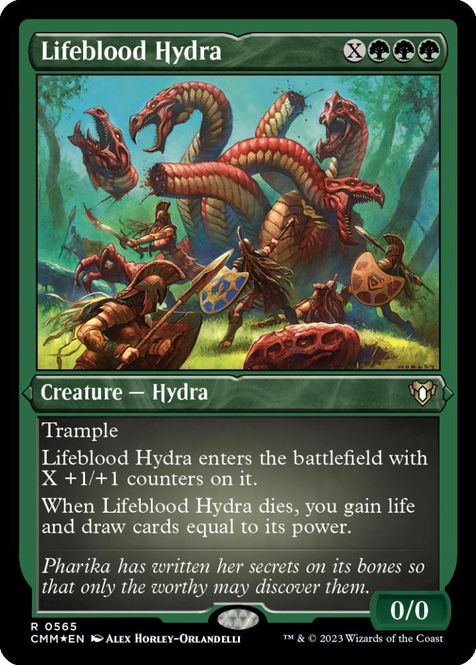 Hovedbilde Lifeblood Hydra (Foil Etched)
