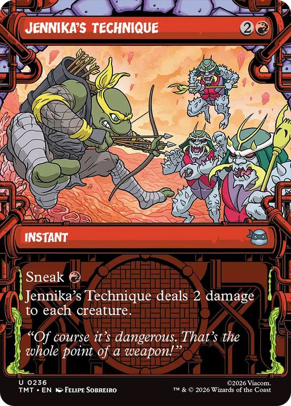 Jennika's Technique (Showcase) (Foil)