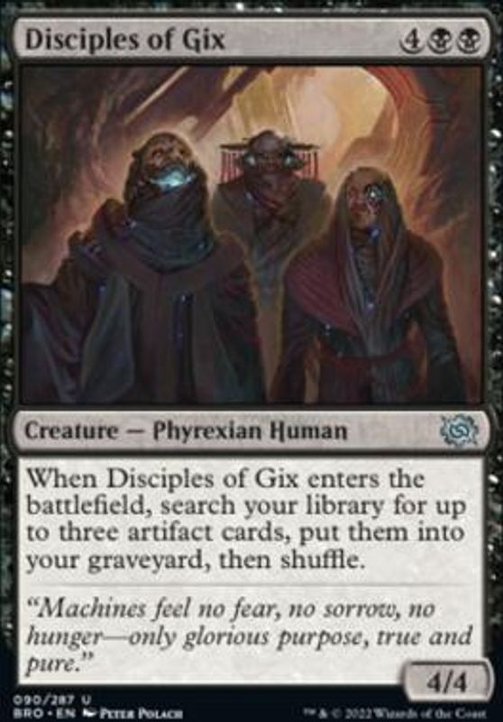 Disciples of Gix (foil)