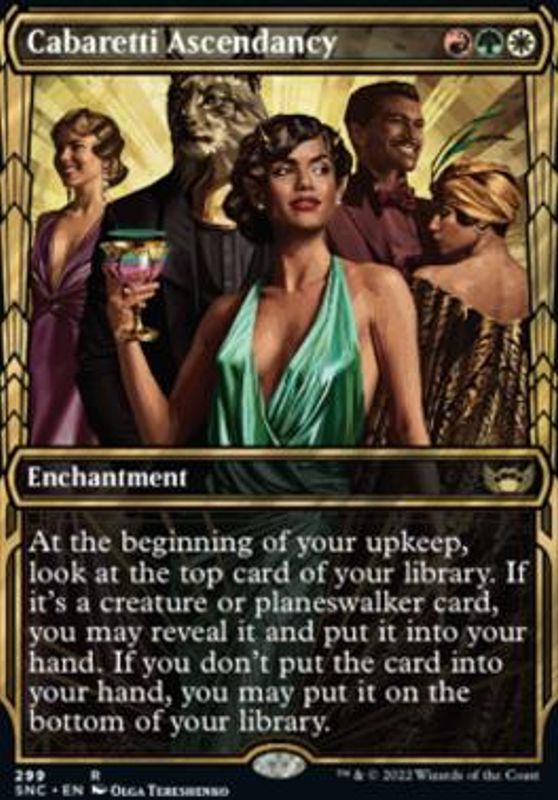 Cabaretti Ascendancy (Showcase, foil)