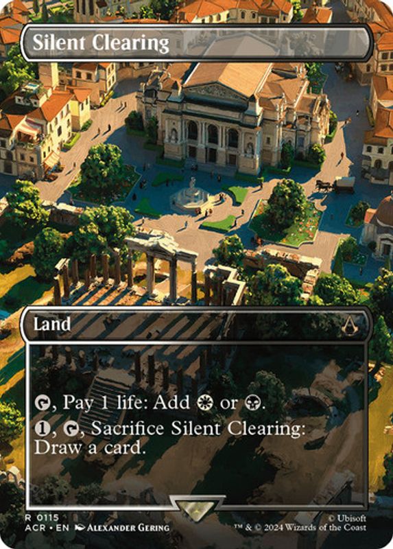 Silent Clearing (Borderless) (Foil)