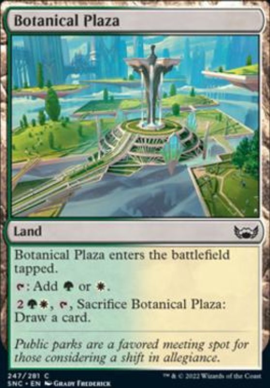 Botanical Plaza (foil)