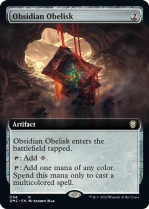 Obsidian Obelisk (Extended Art)