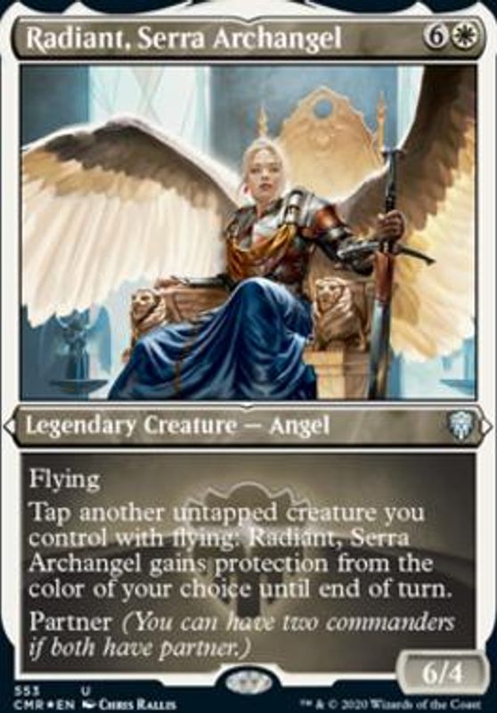 Radiant, Serra Archangel (Foil-Etched)