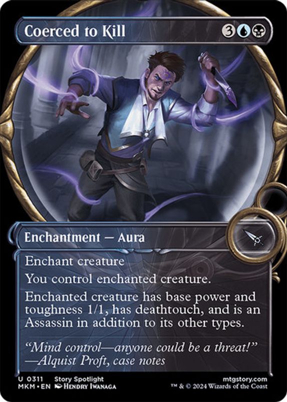 Coerced to Kill (Showcase) (Foil)