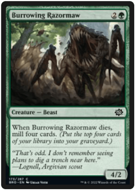 Hovedbilde Burrowing Razormaw