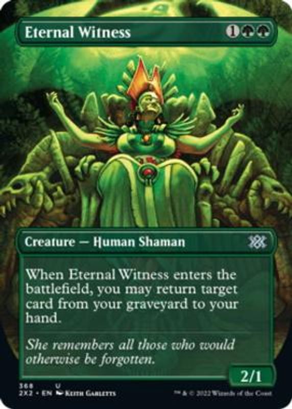 Eternal Witness (Borderless) (foil)