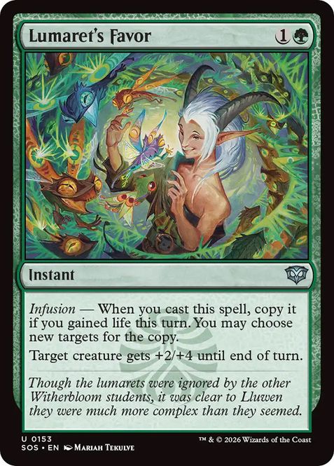 Hovedbilde Lumaret's Favor (Foil)
