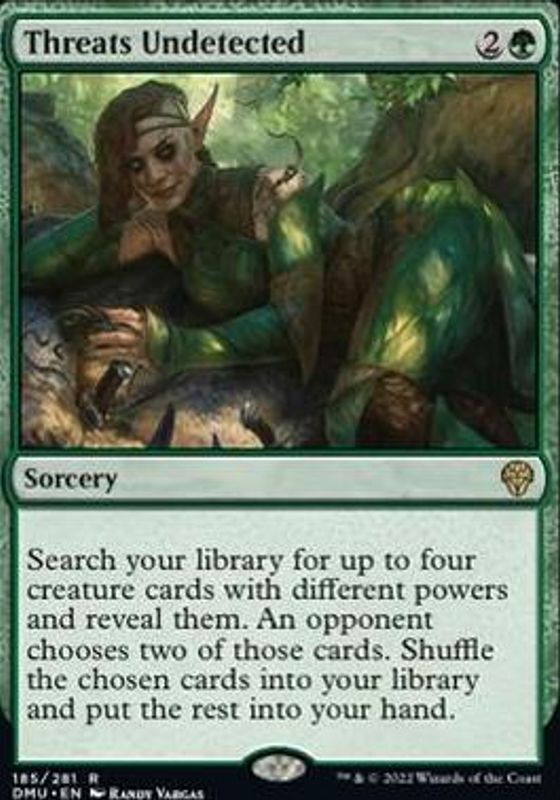 Threats Undetected (foil)