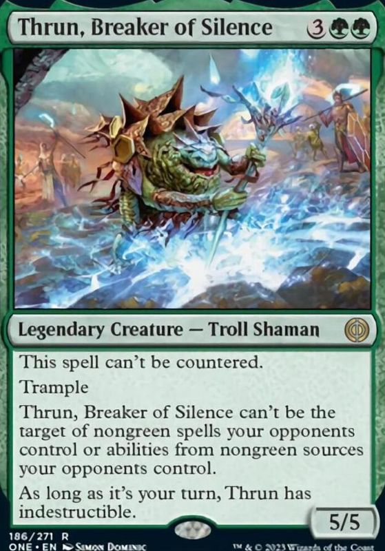 Thrun, Breaker of Silence (foil)