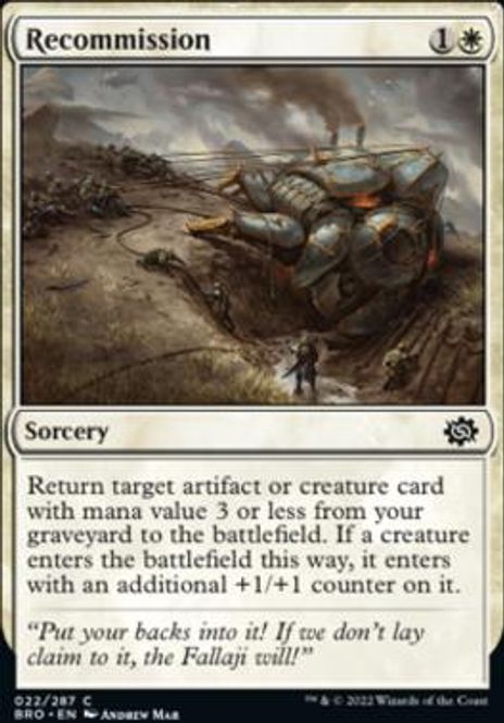 Hovedbilde Recommission