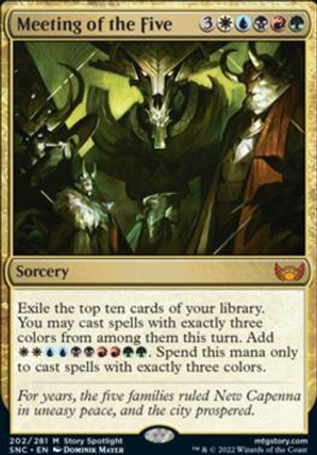 Hovedbilde Meeting of the Five (foil)
