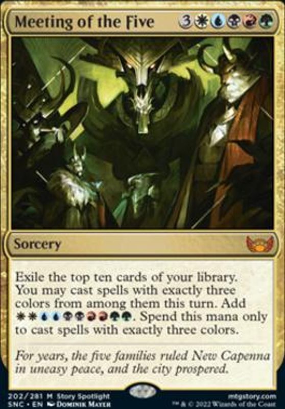 Meeting of the Five (foil)