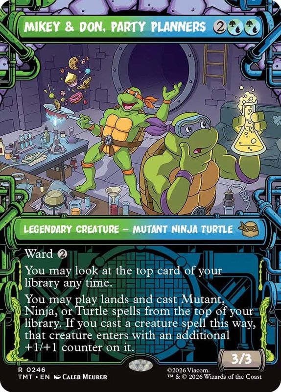 Mikey & Don, Party Planners (Showcase) (Foil)