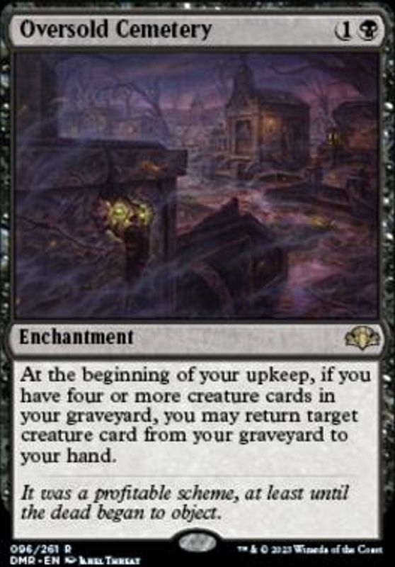 Oversold Cemetery (foil)