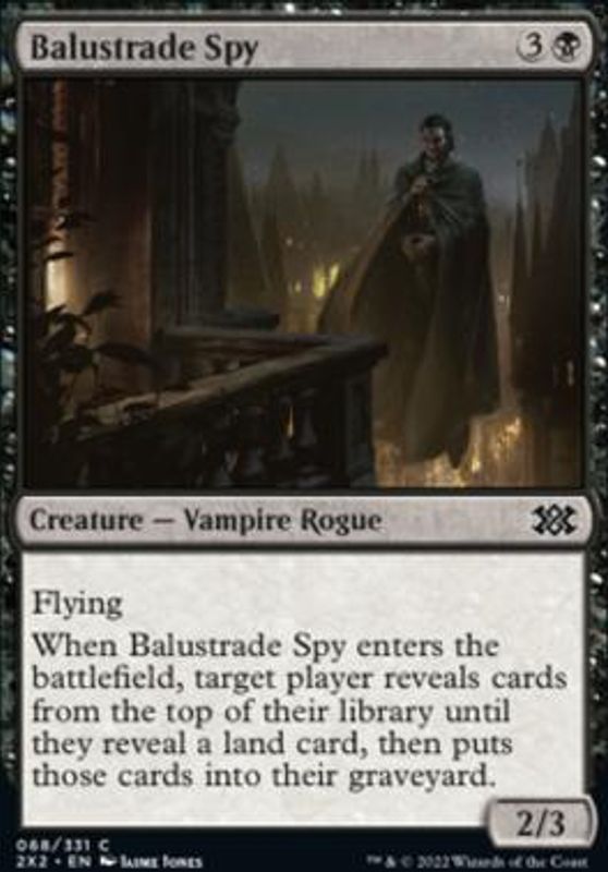 Balustrade Spy