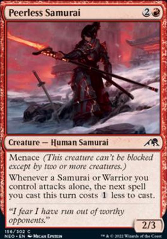 Peerless Samurai (foil)