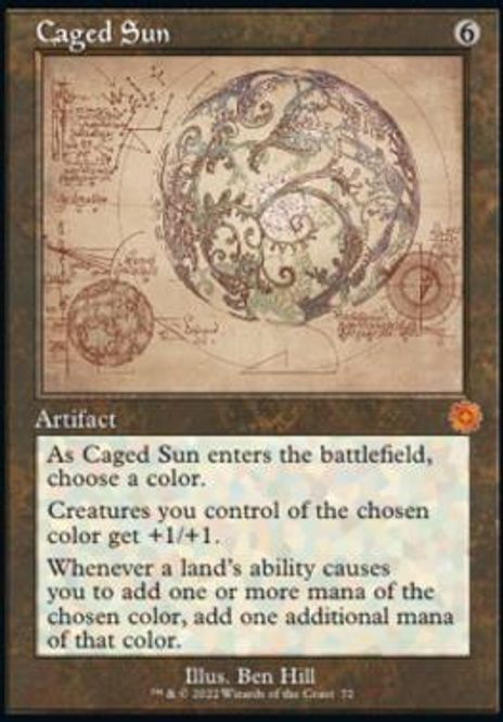 Hovedbilde Caged Sun (Schematic Art)