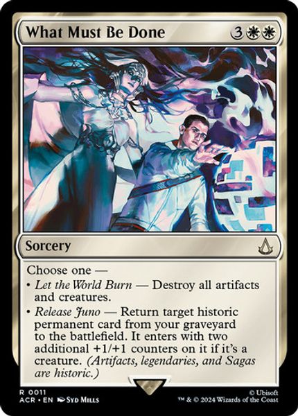Hovedbilde What Must Be Done (Foil)