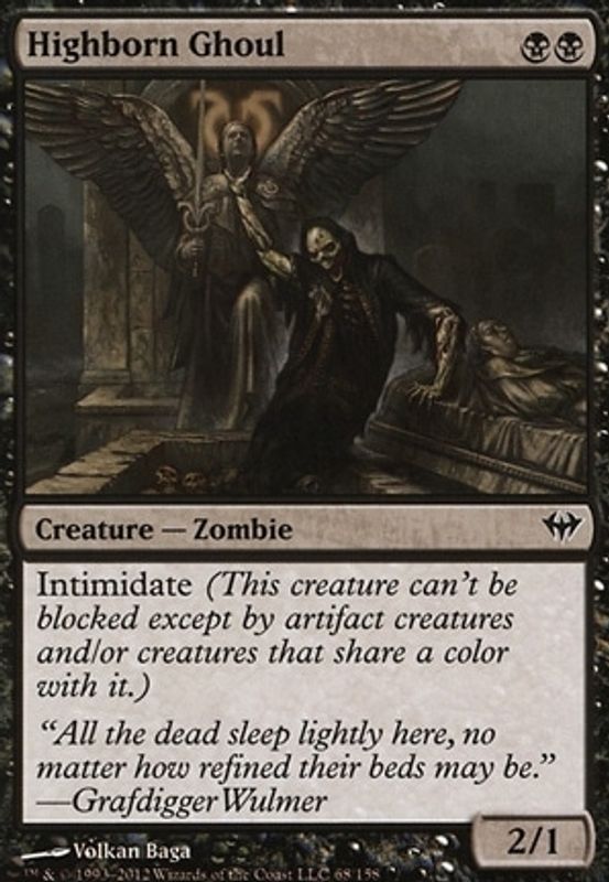 Highborn Ghoul