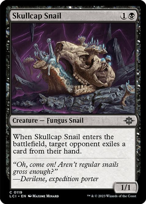 Hovedbilde Skullcap Snail (Foil)