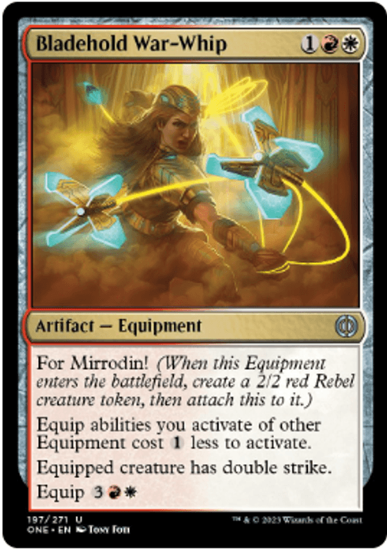 Bladehold War-Whip (foil)