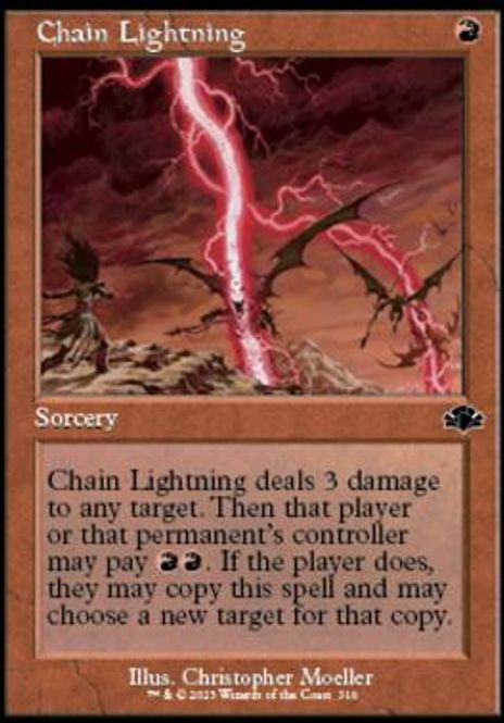 Hovedbilde Chain Lightning (Retro Frame) ...