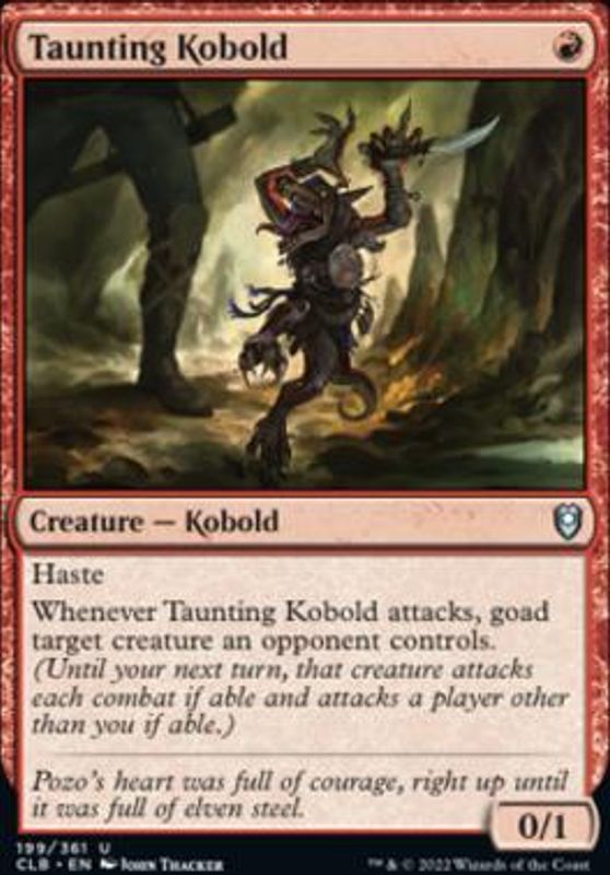 Taunting Kobold (foil)