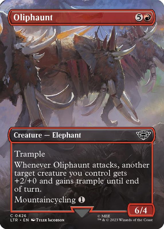 Oliphaunt (Borderless) (foil)