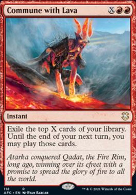 Commune with Lava