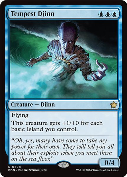 Hovedbilde Tempest Djinn (Foil)