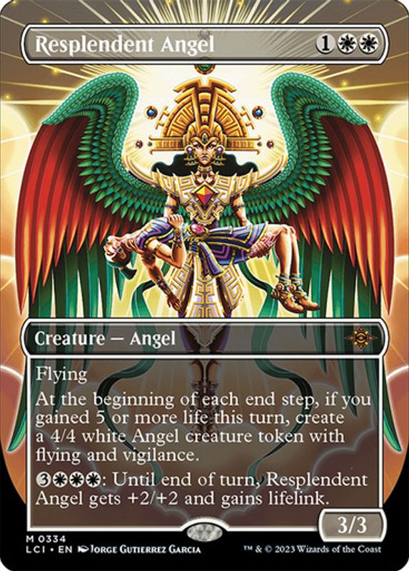 Resplendent Angel (Borderless) (Foil)