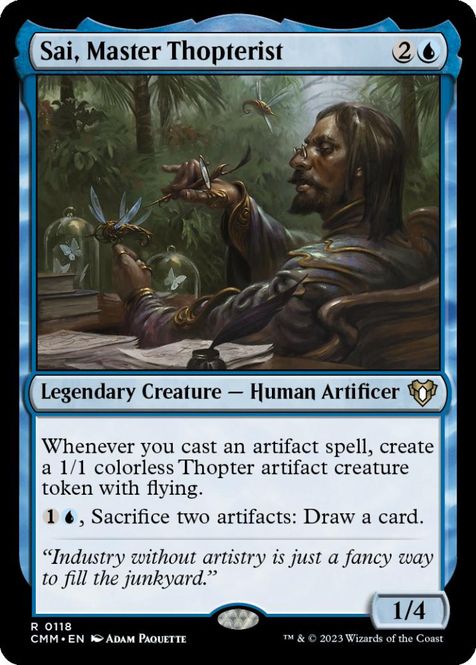 Hovedbilde Sai, Master Thopterist